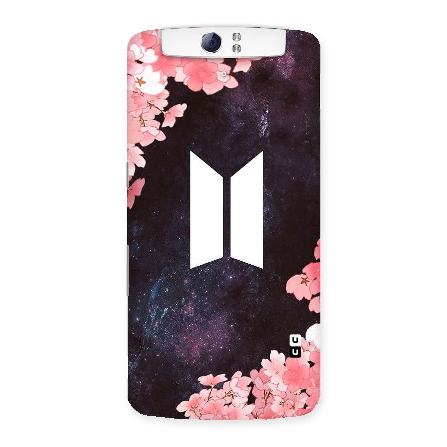 Cherry Blossom Pause Design Back Case for Oppo N1