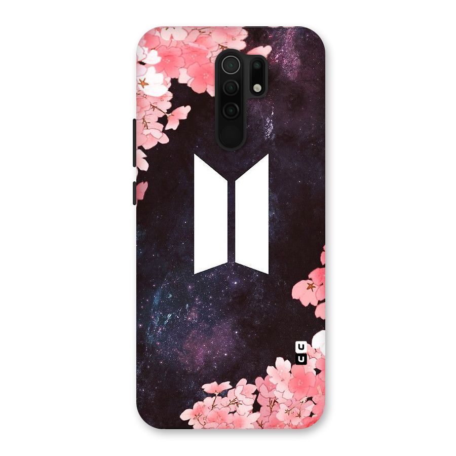 Cherry Blossom Pause Design Back Case for Poco M2