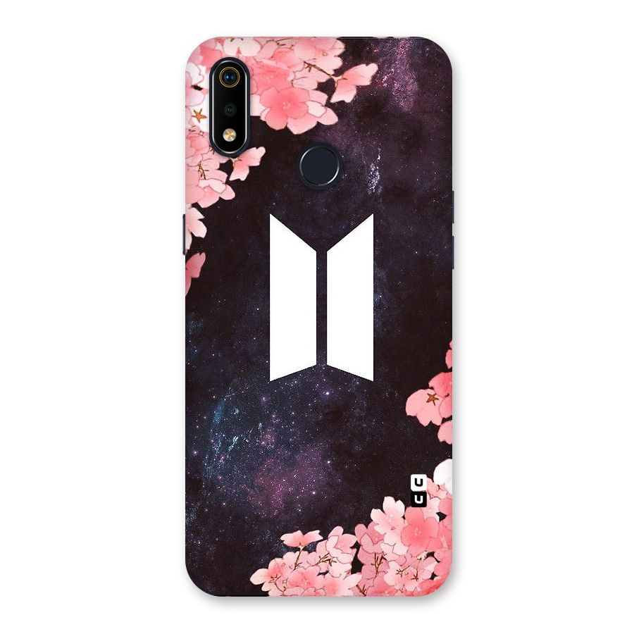 Cherry Blossom Pause Design Back Case for Realme 3i