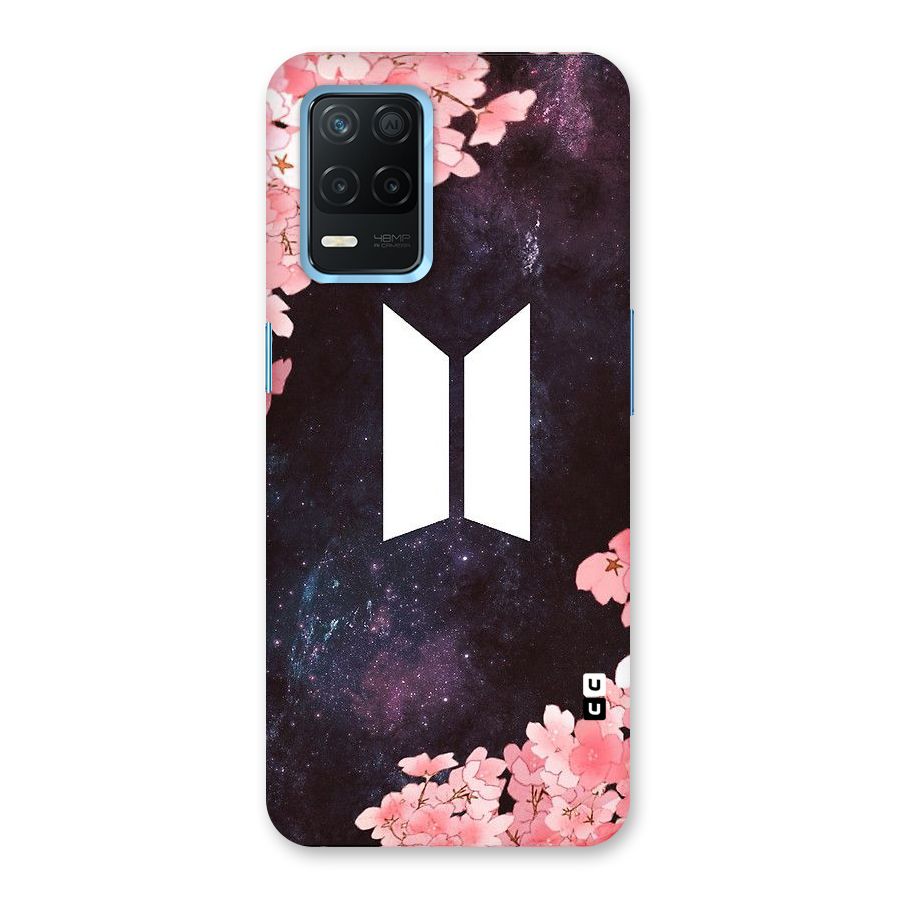 Cherry Blossom Pause Design Back Case for Realme 8s 5G