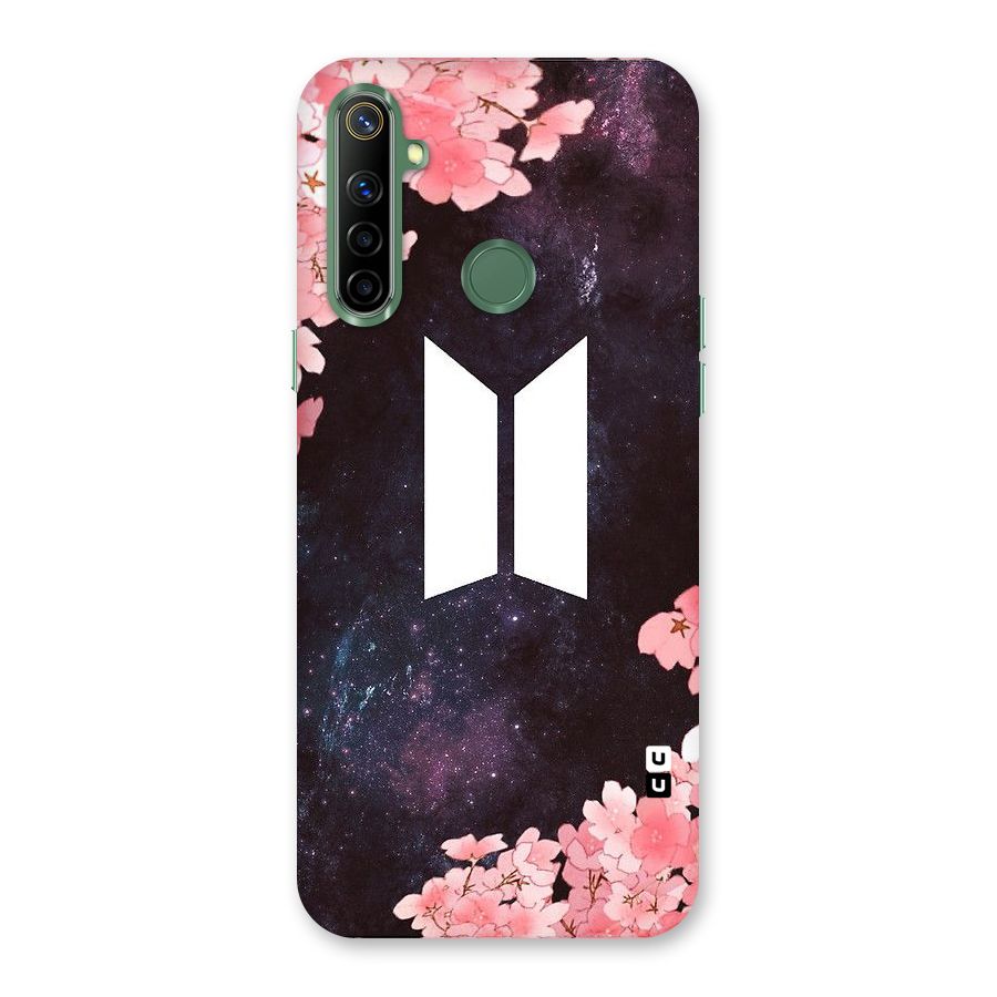Cherry Blossom Pause Design Back Case for Realme Narzo 10