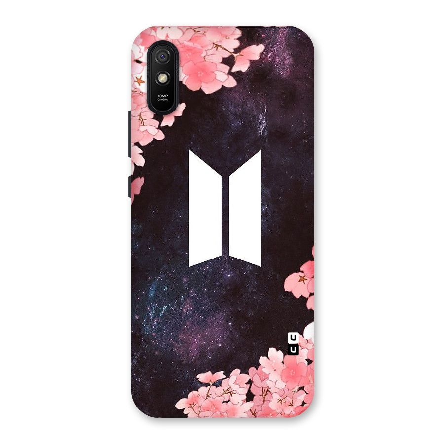 Cherry Blossom Pause Design Back Case for Redmi 9A