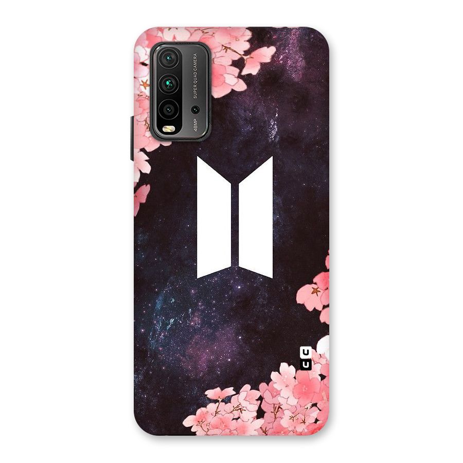 Cherry Blossom Pause Design Back Case for Redmi 9 Power
