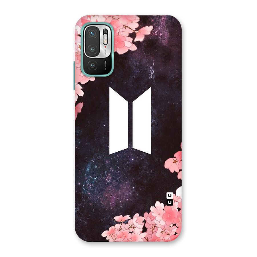 Cherry Blossom Pause Design Back Case for Redmi Note 10T 5G