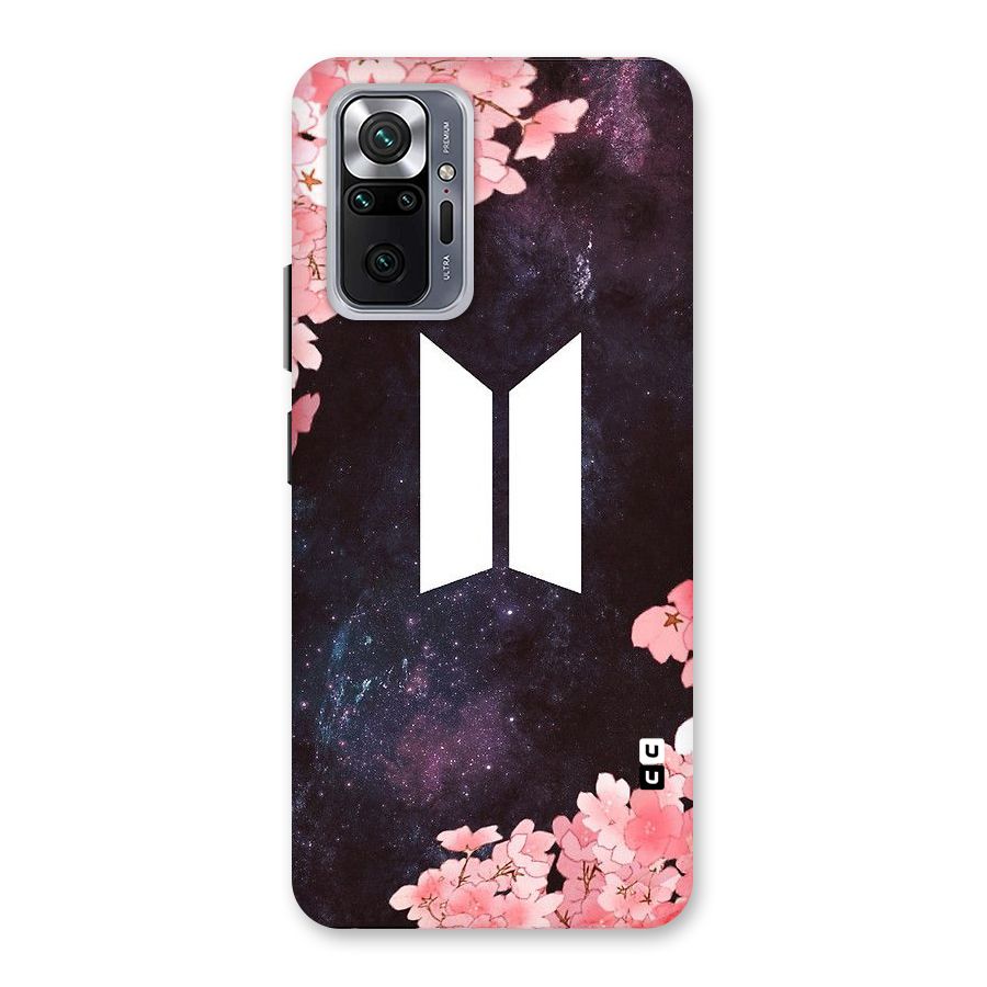 Cherry Blossom Pause Design Back Case for Redmi Note 10 Pro