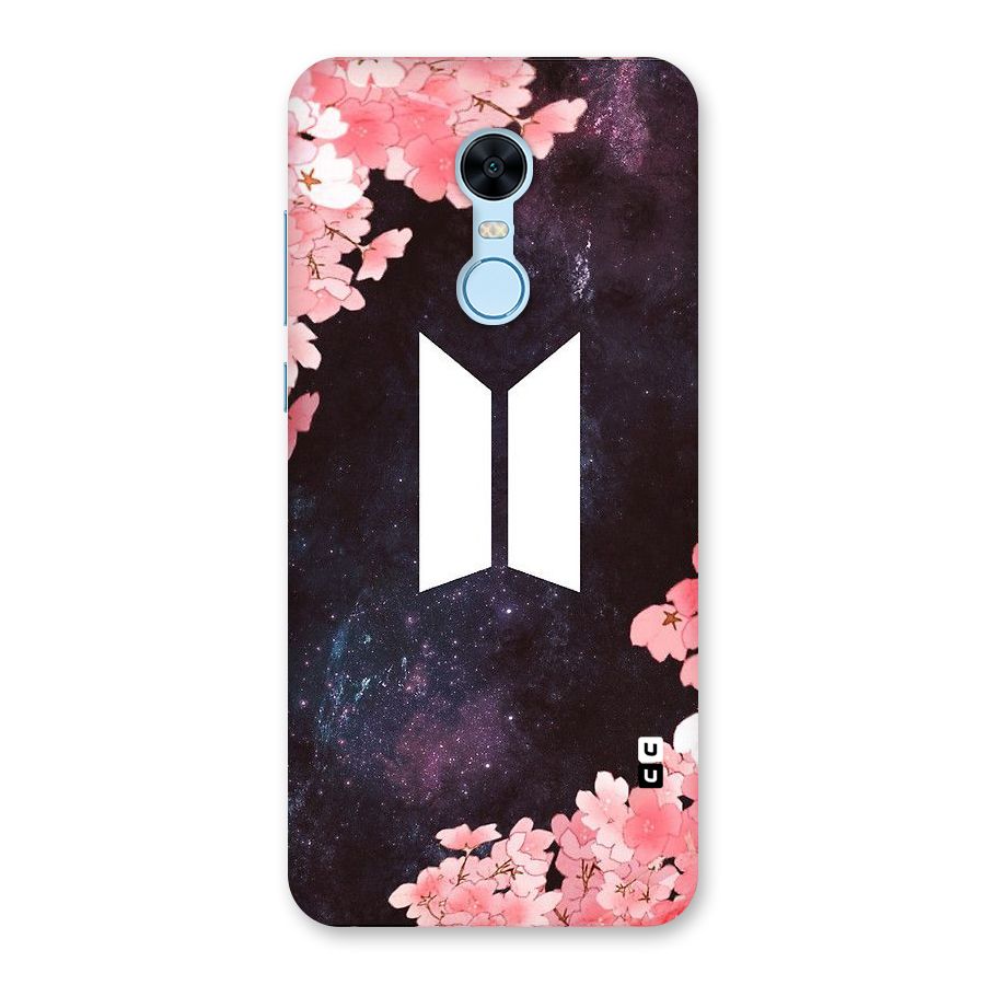 Cherry Blossom Pause Design Back Case for Redmi Note 5