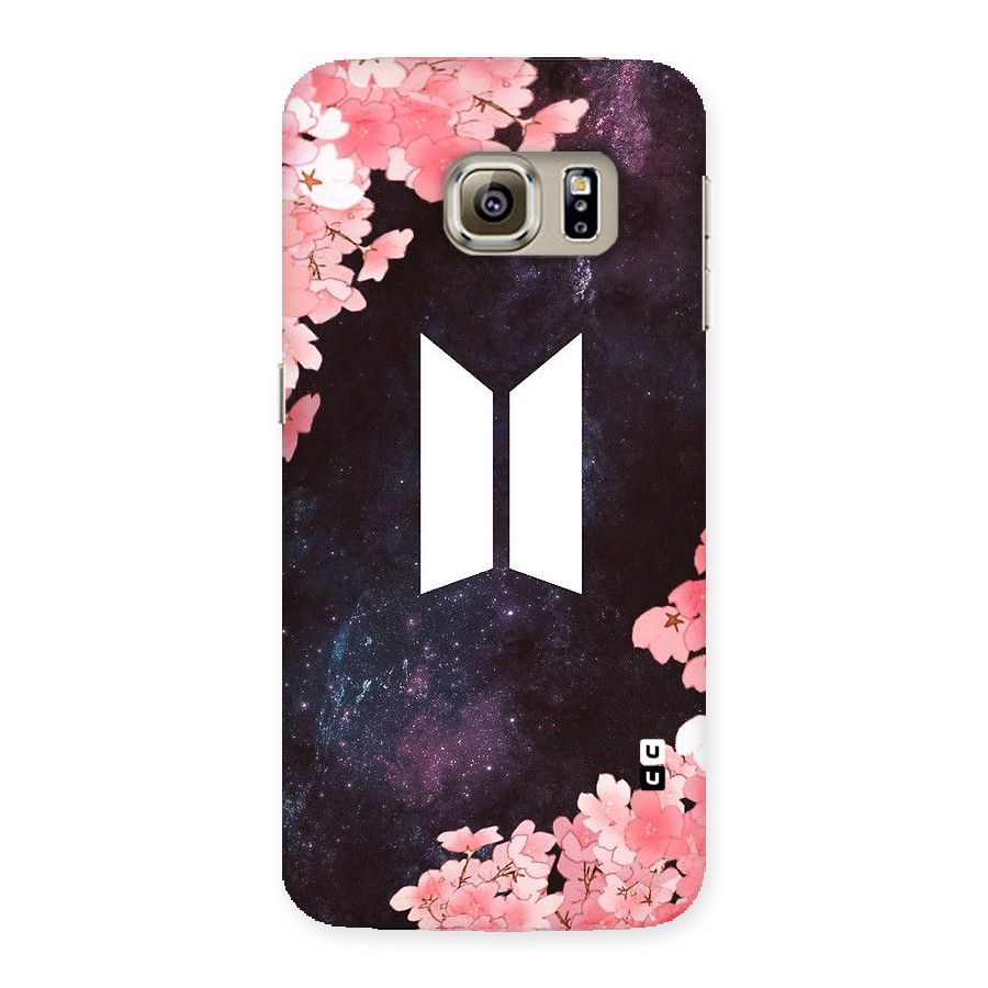 Cherry Blossom Pause Design Back Case for Samsung Galaxy S6 Edge
