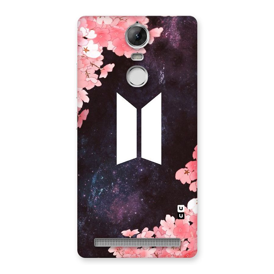 Cherry Blossom Pause Design Back Case for Vibe K5 Note