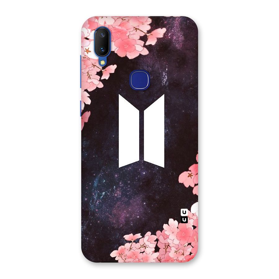 Cherry Blossom Pause Design Back Case for Vivo V11
