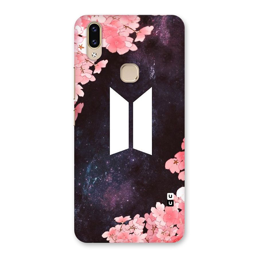 Cherry Blossom Pause Design Back Case for Vivo V9 Youth