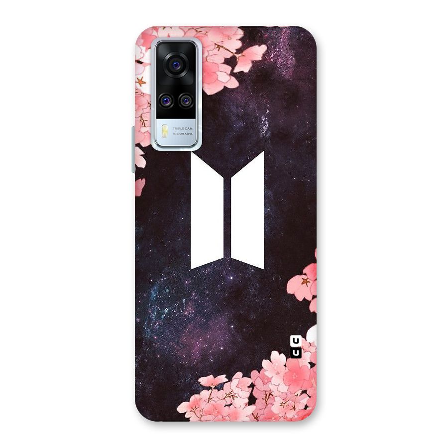 Cherry Blossom Pause Design Back Case for Vivo Y31