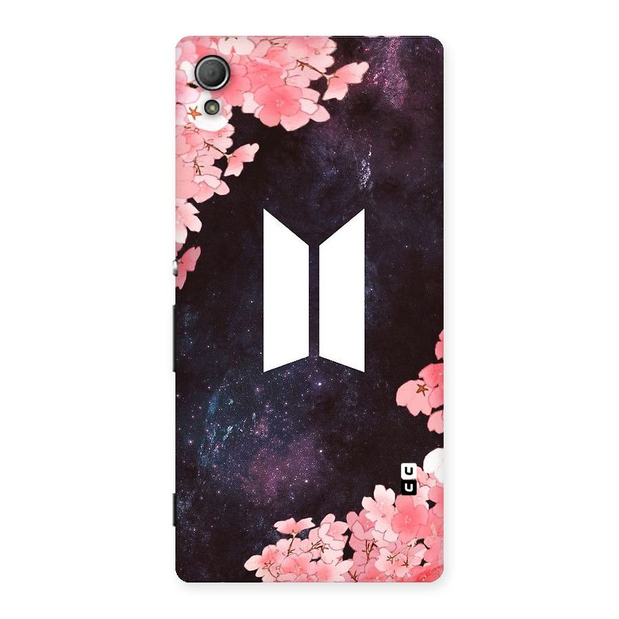 Cherry Blossom Pause Design Back Case for Xperia Z4