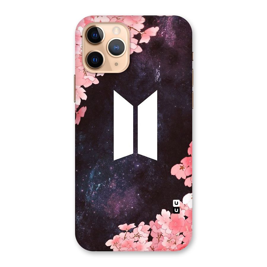 Cherry Blossom Pause Design Back Case for iPhone 11 Pro