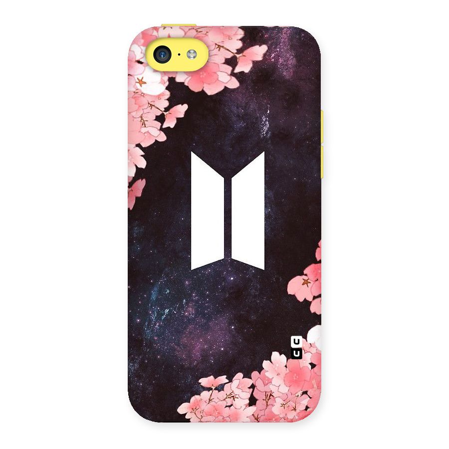 Cherry Blossom Pause Design Back Case for iPhone 5C