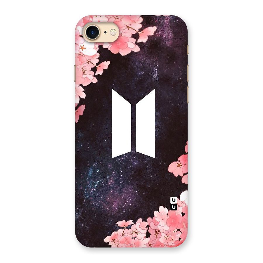 Cherry Blossom Pause Design Back Case for iPhone 7