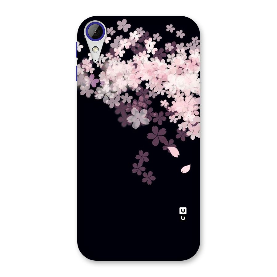 Cherry Flowers Pink Back Case for Desire 830