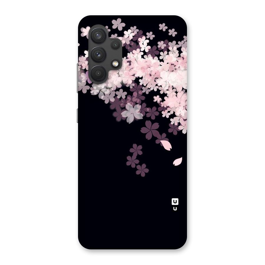 Cherry Flowers Pink Back Case for Galaxy A32