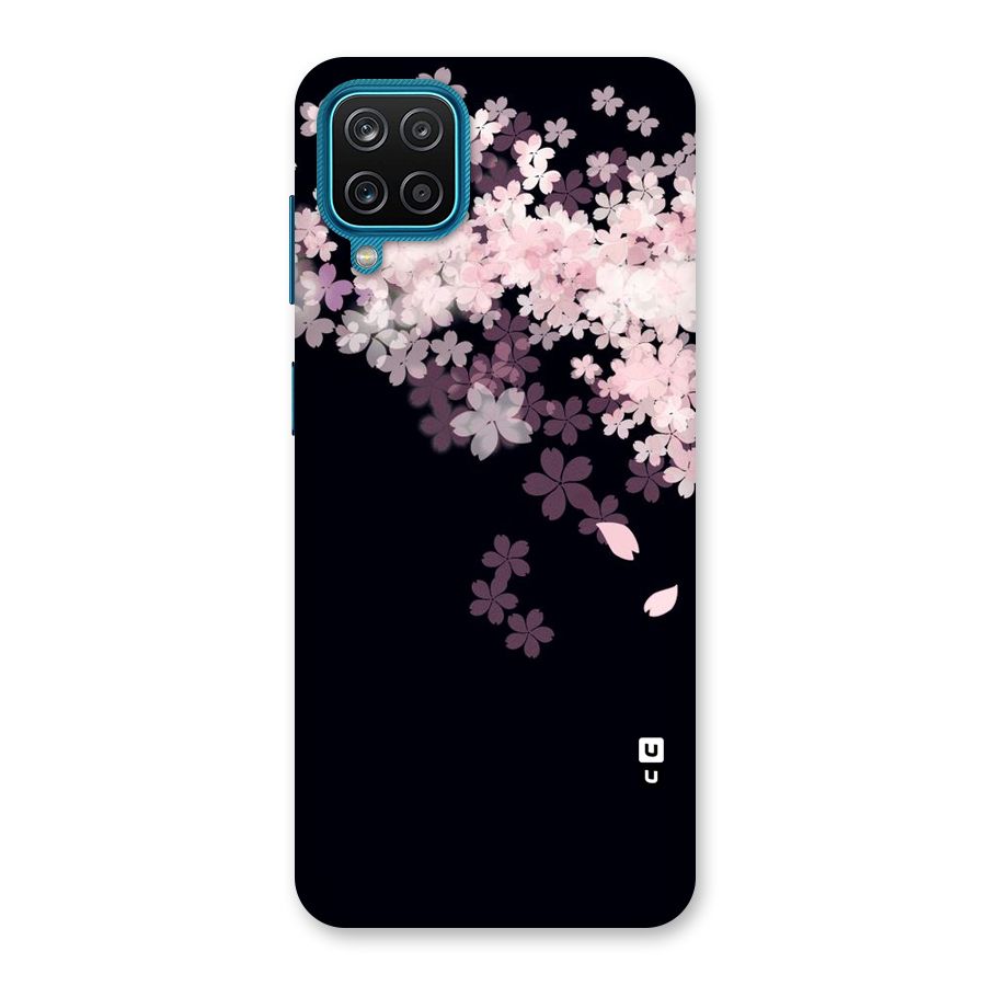 Cherry Flowers Pink Back Case for Galaxy F12