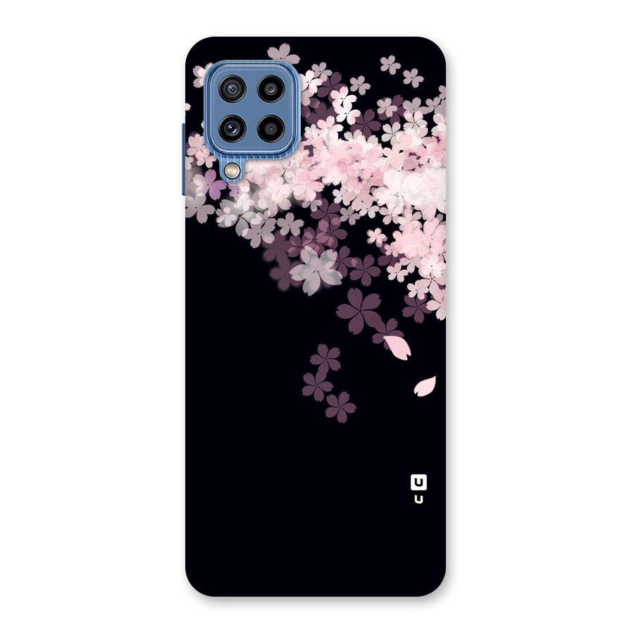 Cherry Flowers Pink Back Case for Galaxy M32