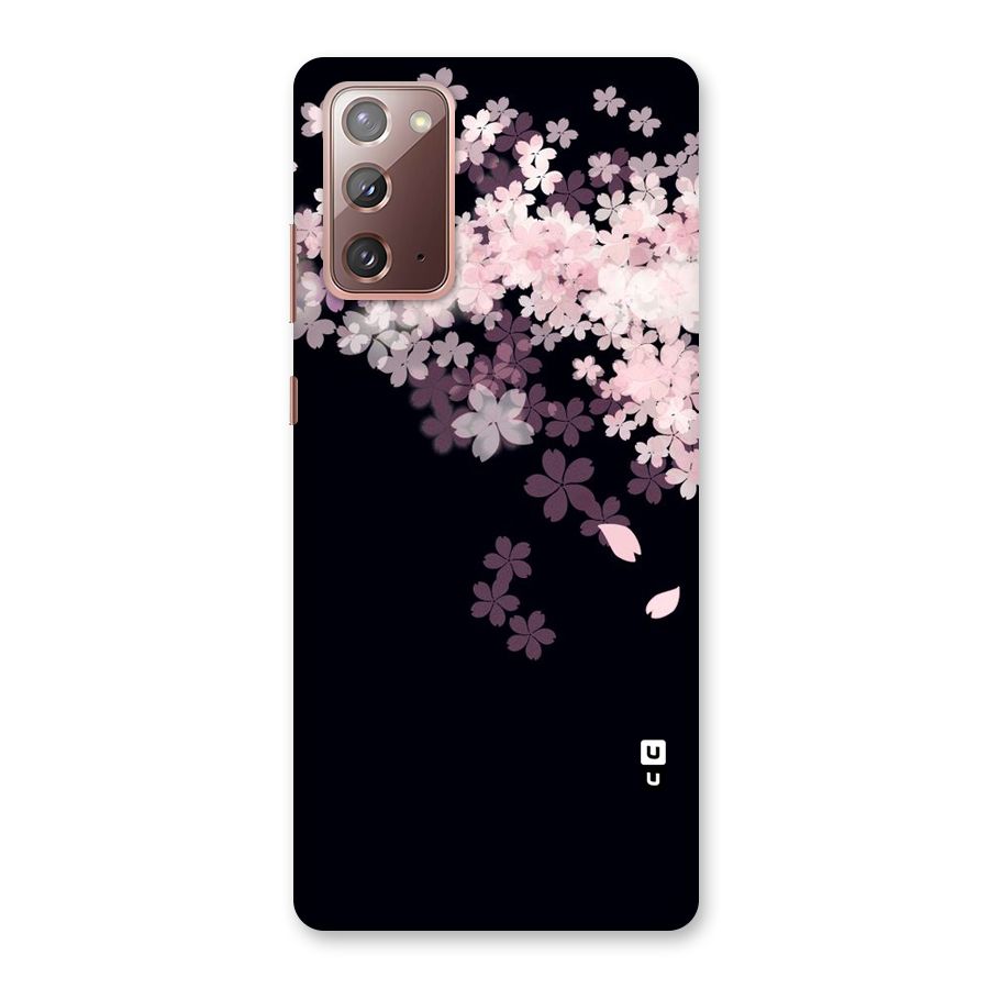 Cherry Flowers Pink Back Case for Galaxy Note 20