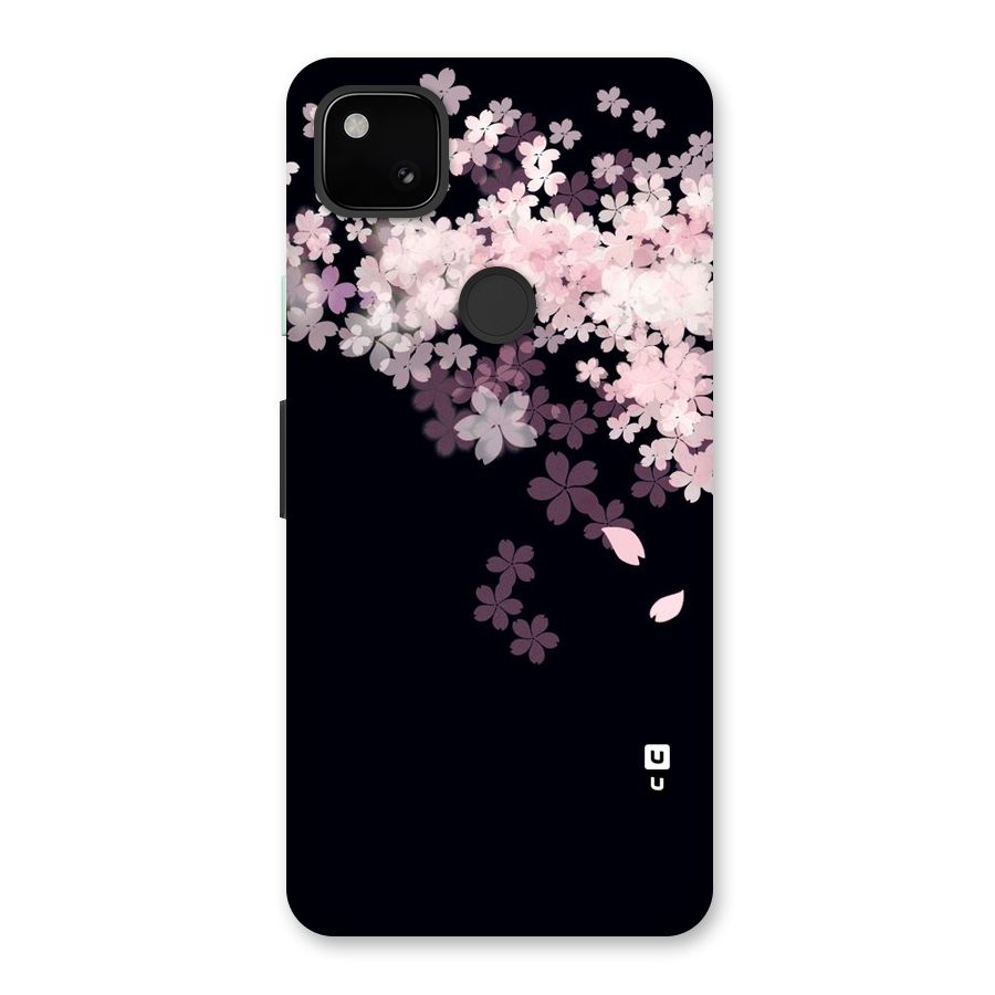 Cherry Flowers Pink Back Case for Google Pixel 4a