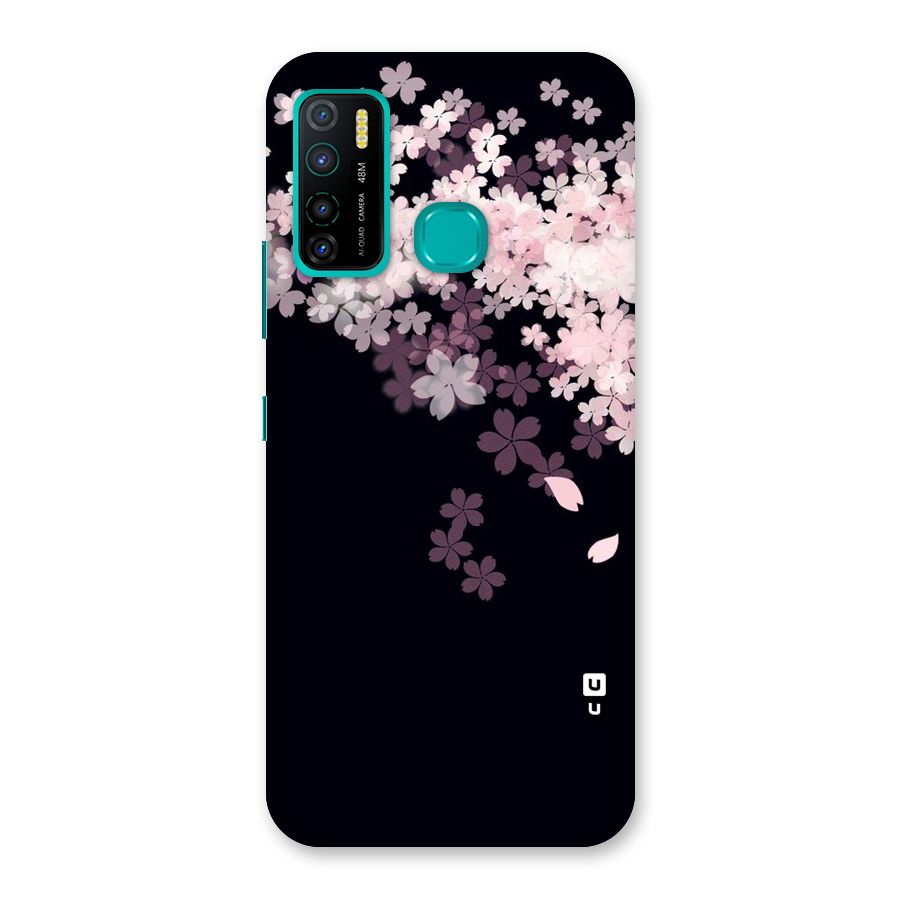 Cherry Flowers Pink Back Case for Infinix Hot 9 Pro