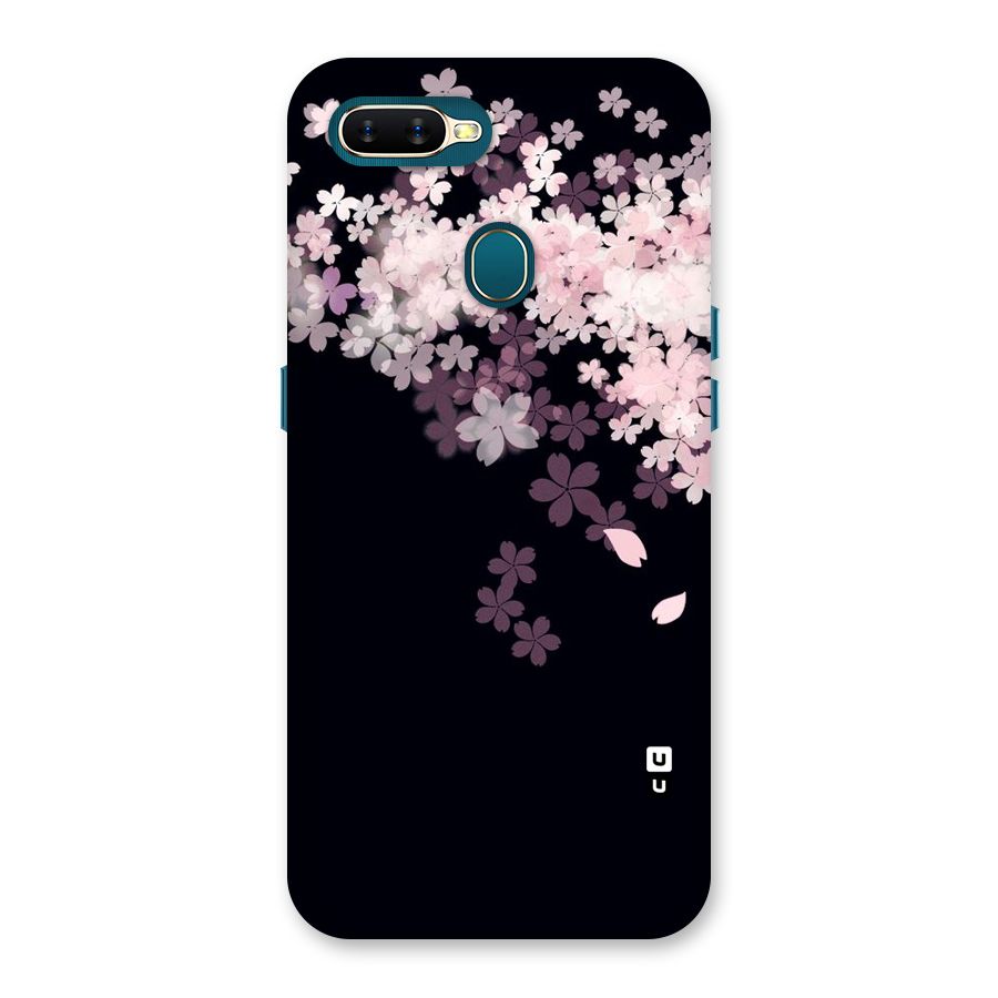 Cherry Flowers Pink Back Case for Oppo A11k