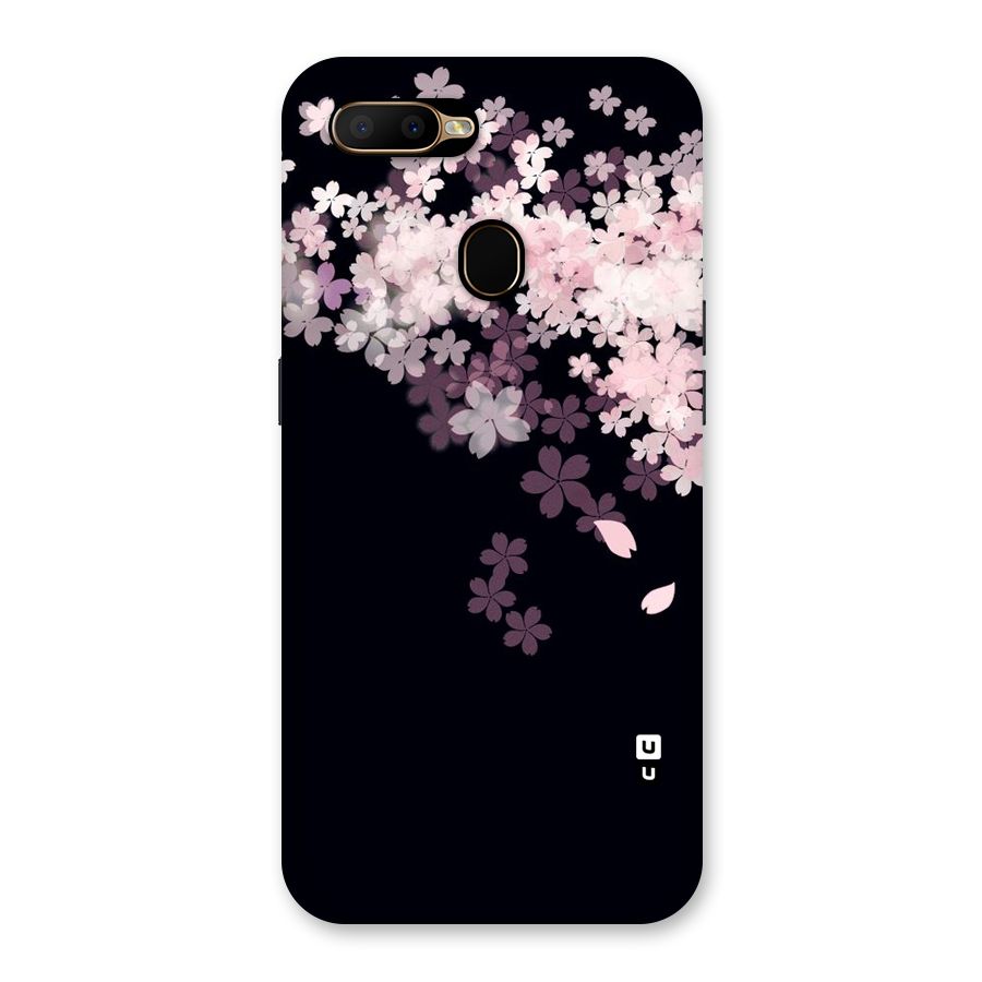 Cherry Flowers Pink Back Case for Oppo A5s