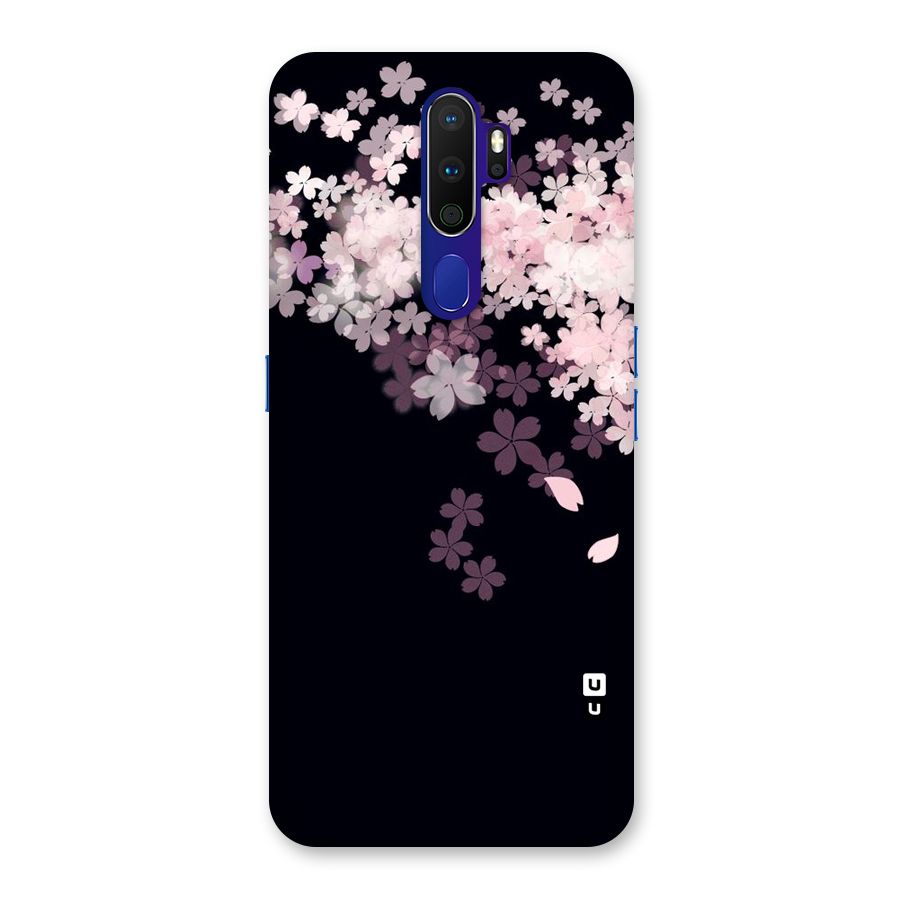 Cherry Flowers Pink Back Case for Oppo A9 (2020)