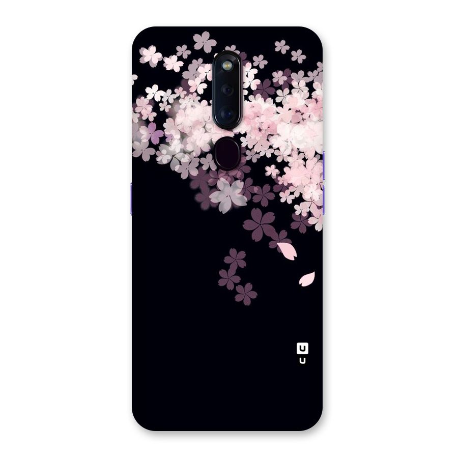 Cherry Flowers Pink Back Case for Oppo F11 Pro