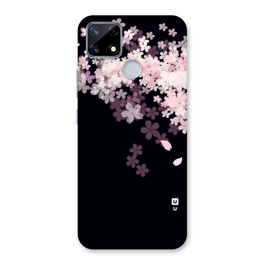 Cherry Flowers Pink Back Case for Realme Narzo 20