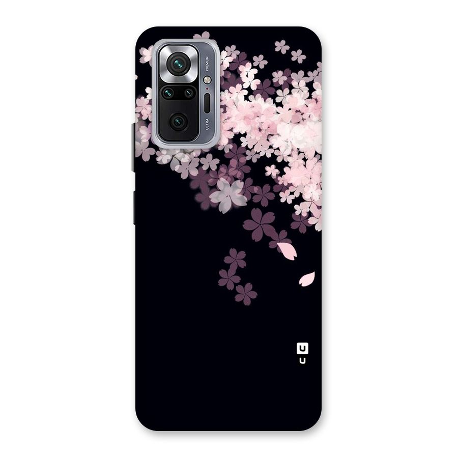 Cherry Flowers Pink Back Case for Redmi Note 10 Pro Max