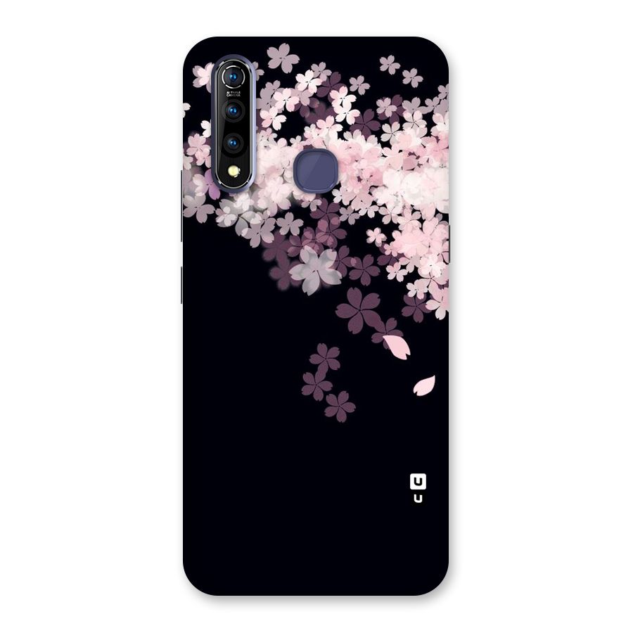Cherry Flowers Pink Back Case for Vivo Z1 Pro