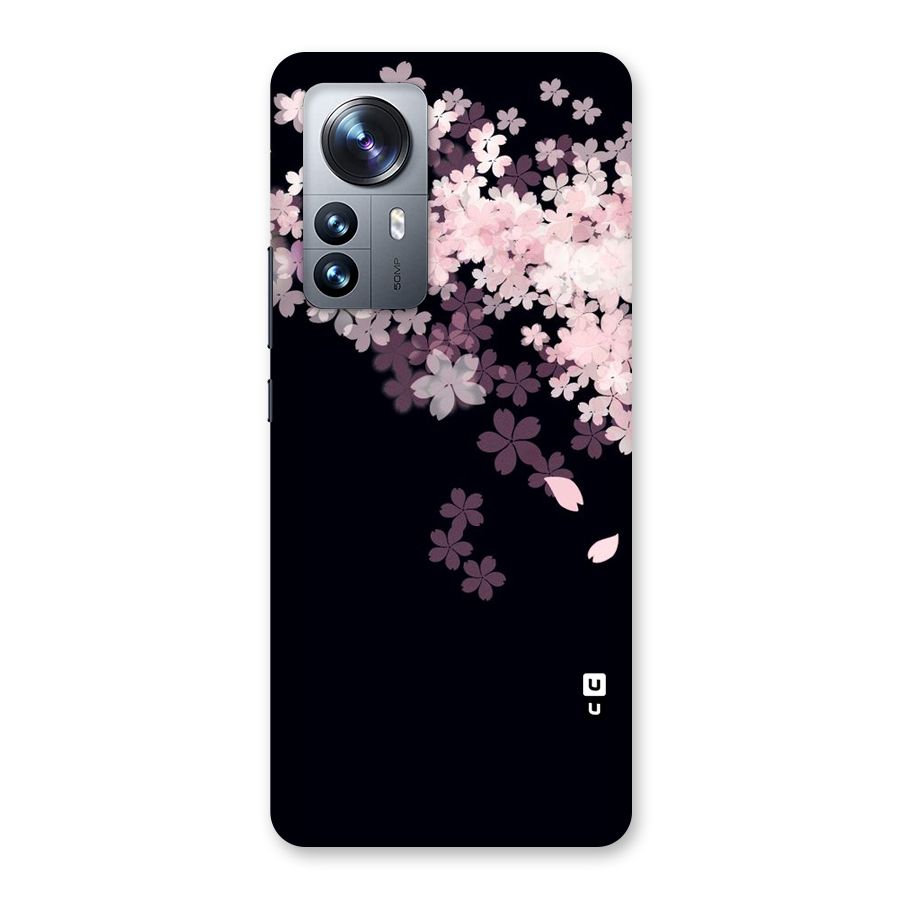 Cherry Flowers Pink Back Case for Xiaomi 12 Pro