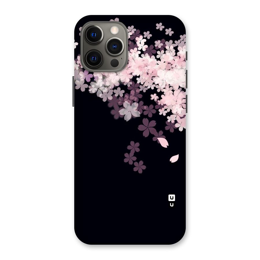 Cherry Flowers Pink Back Case for iPhone 12 Pro Max