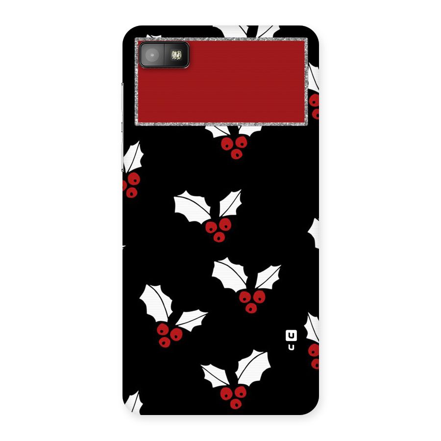 Cherry Leaf Design Back Case for Blackberry Z10