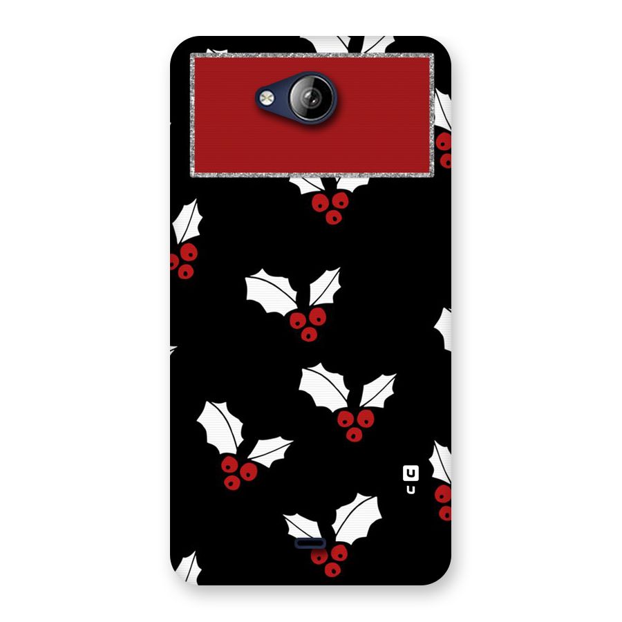 Cherry Leaf Design Back Case for Canvas Play Q355