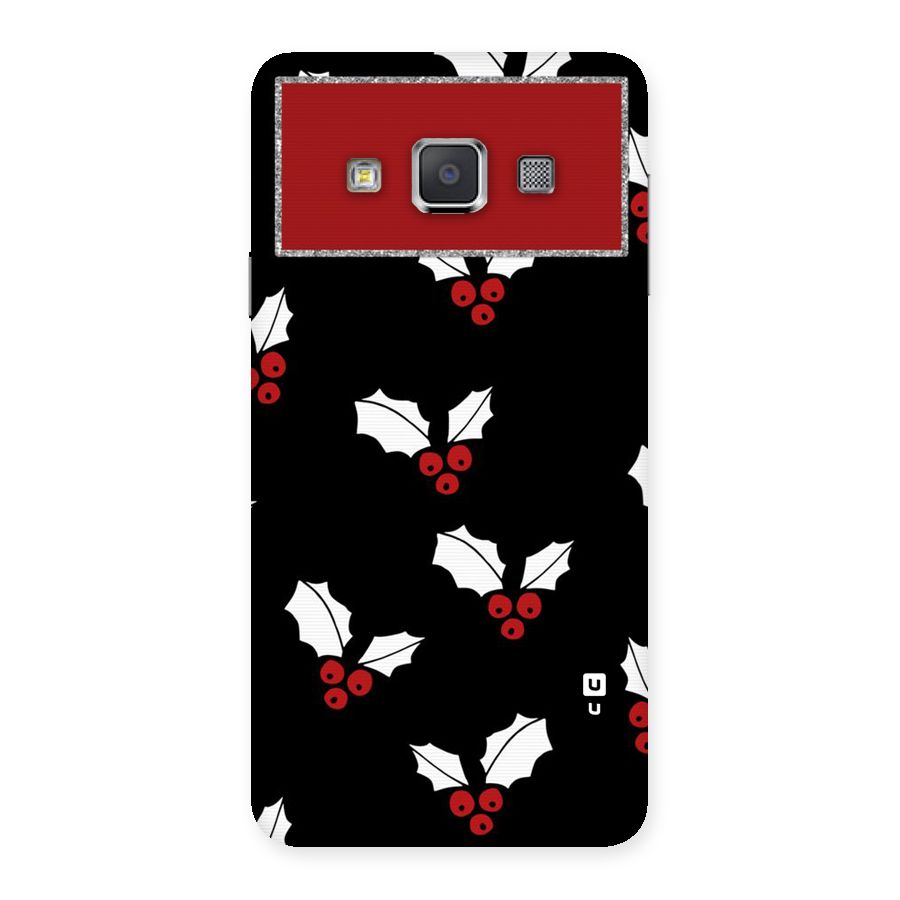 Cherry Leaf Design Back Case for Galaxy A3