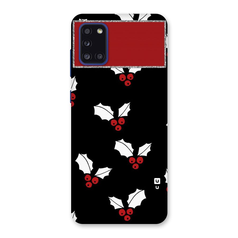Cherry Leaf Design Back Case for Galaxy A31