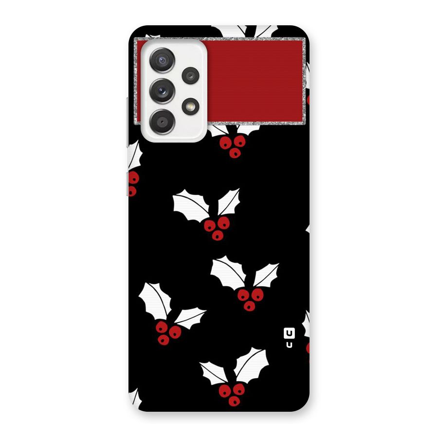 Cherry Leaf Design Back Case for Galaxy A52