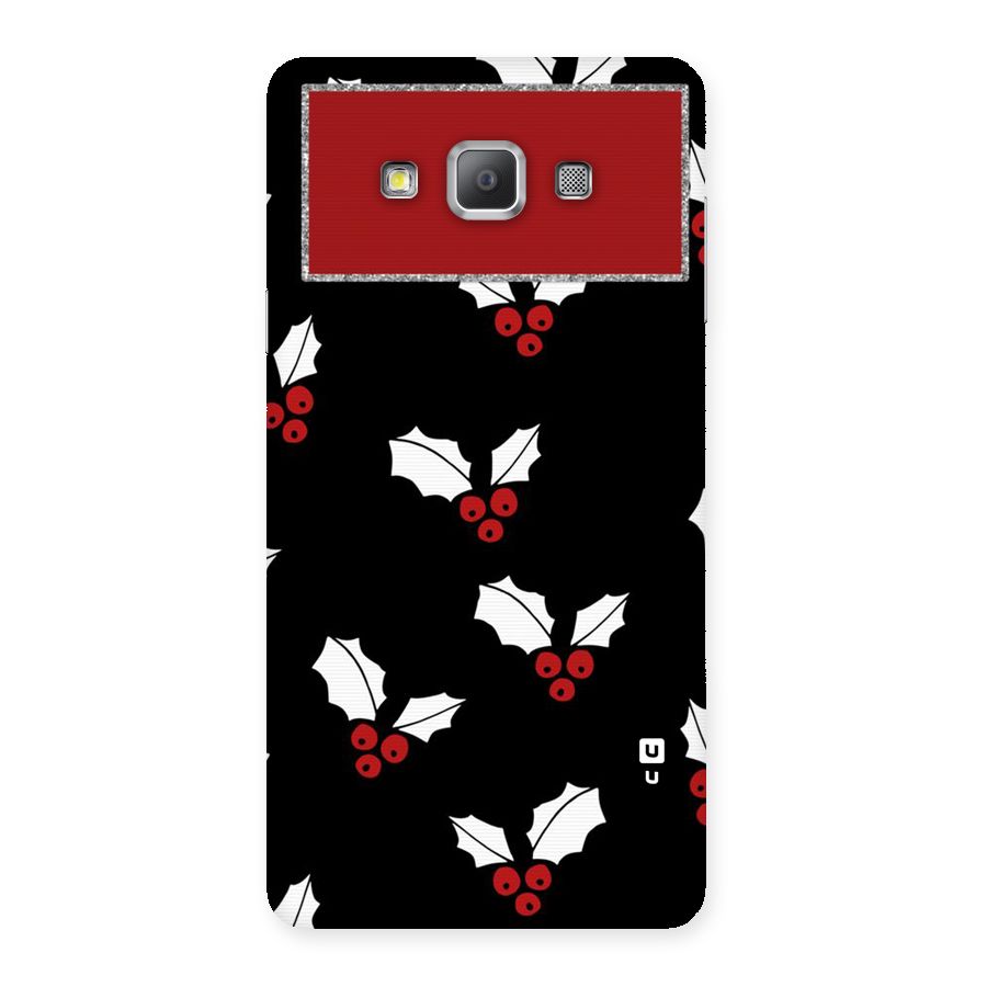 Cherry Leaf Design Back Case for Galaxy A7