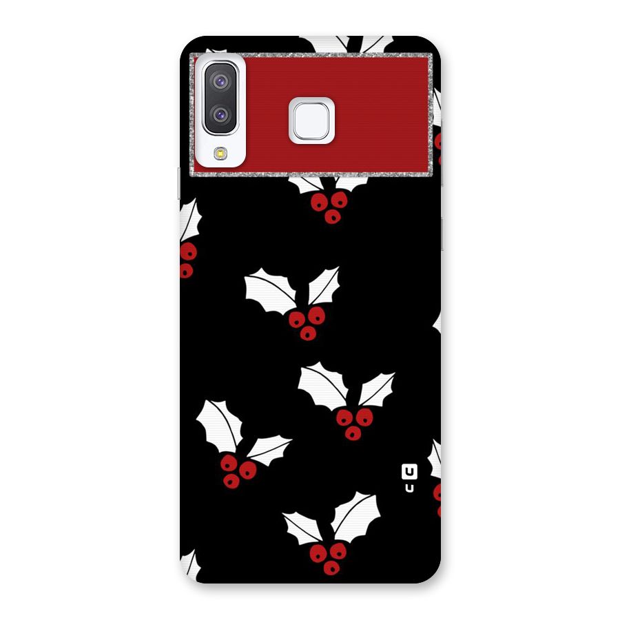 Cherry Leaf Design Back Case for Galaxy A8 Star