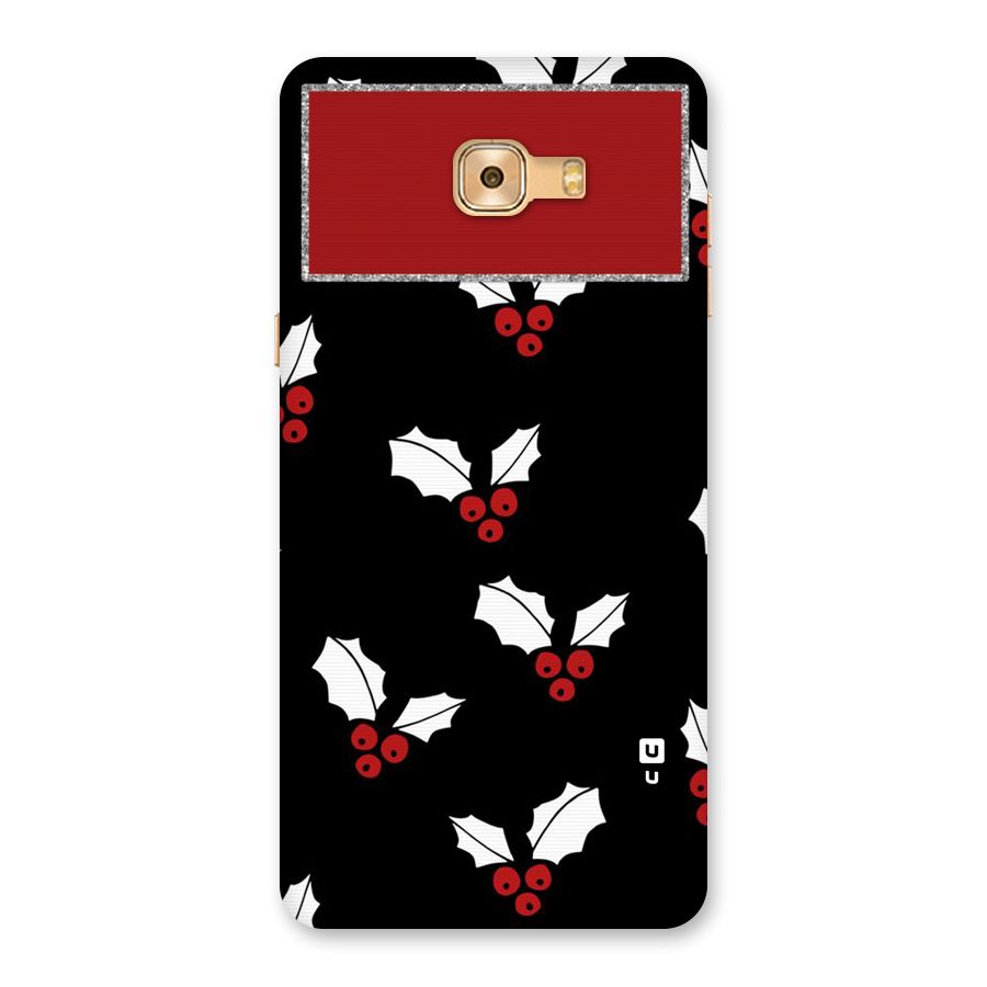 Cherry Leaf Design Back Case for Galaxy C9 Pro