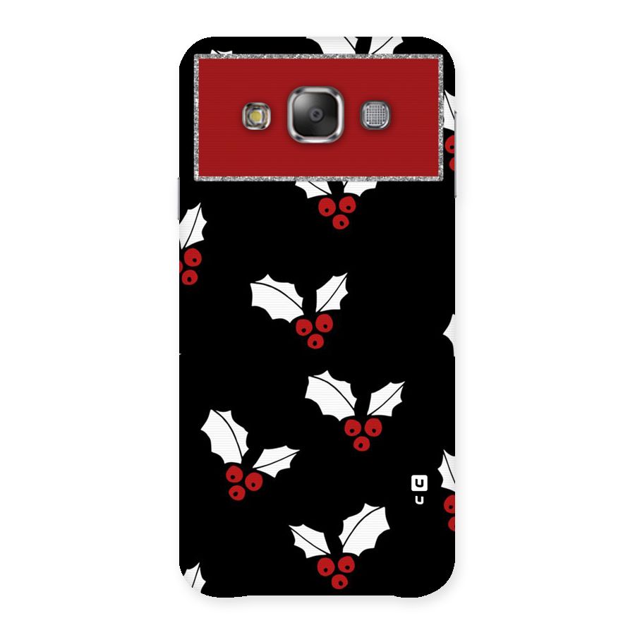 Cherry Leaf Design Back Case for Galaxy E7