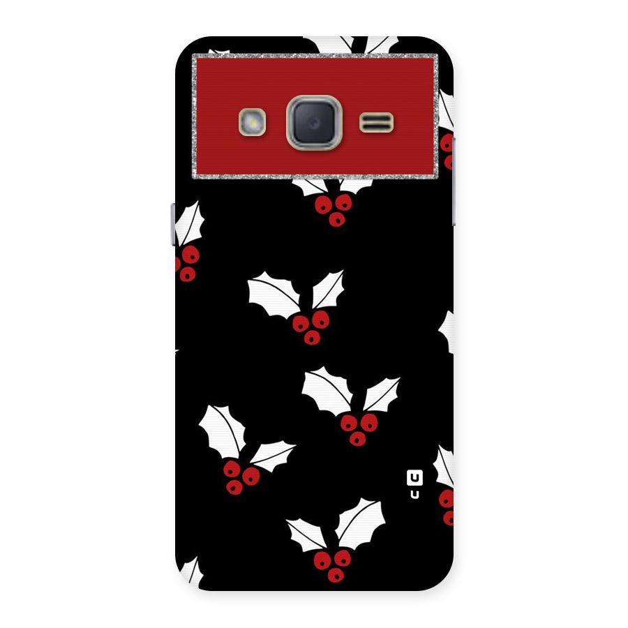 Cherry Leaf Design Back Case for Galaxy J2