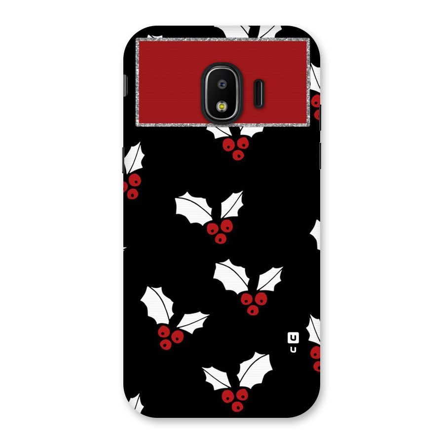 Cherry Leaf Design Back Case for Galaxy J2 Pro 2018