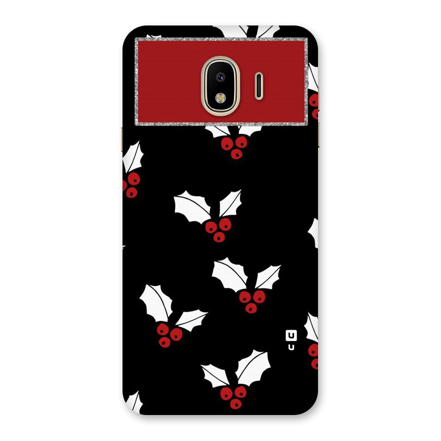 Cherry Leaf Design Back Case for Galaxy J4