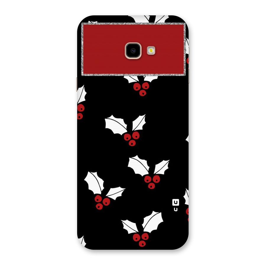 Cherry Leaf Design Back Case for Galaxy J4 Plus