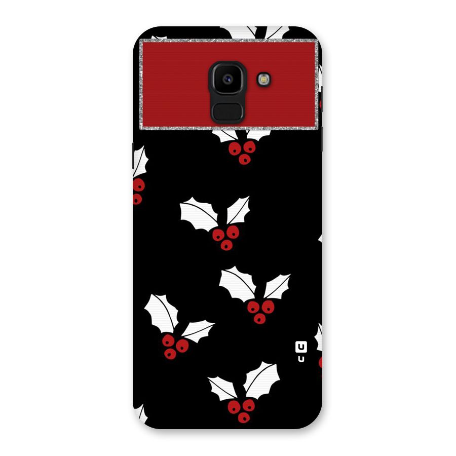 Cherry Leaf Design Back Case for Galaxy J6