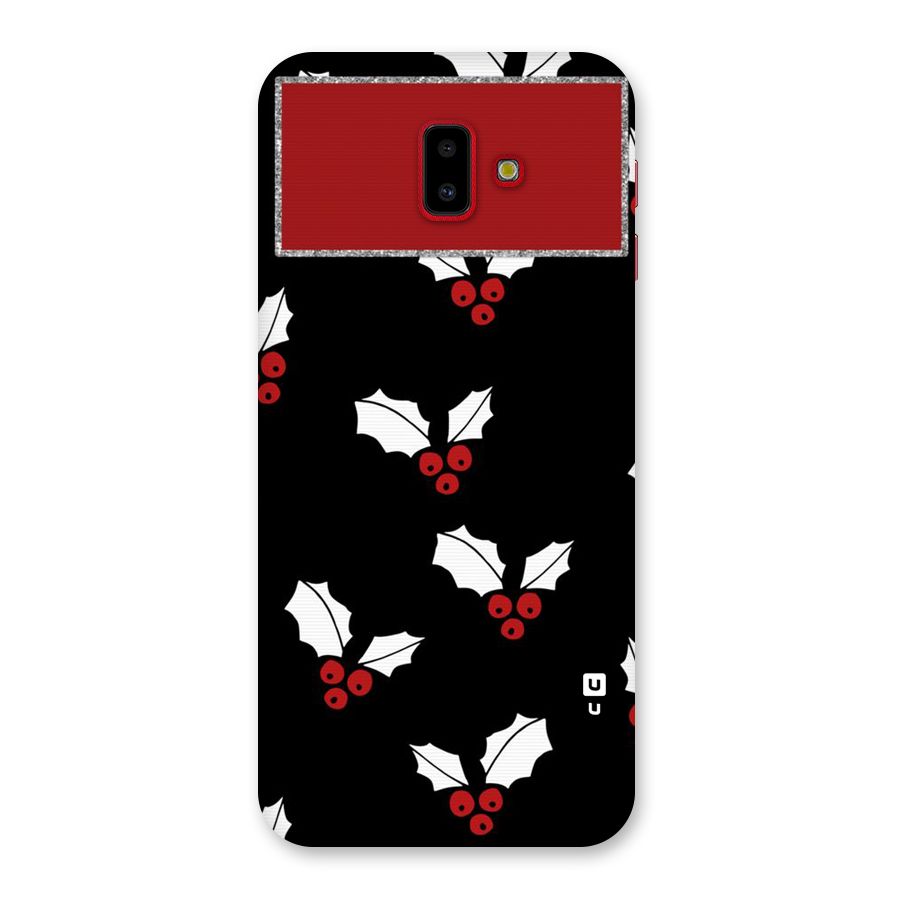 Cherry Leaf Design Back Case for Galaxy J6 Plus
